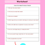 Career Exploration Worksheet By The Happy School Counselor Tpt Career