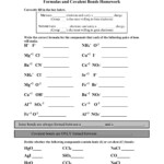 Covalent Bonding Worksheet Answer Key Word Worksheet