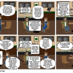 Earth Science Counter Argument Comic Strip Storyboard