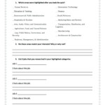 Elementary Health Worksheets