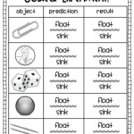 First Grade Science Printable Worksheets WERT SHEET