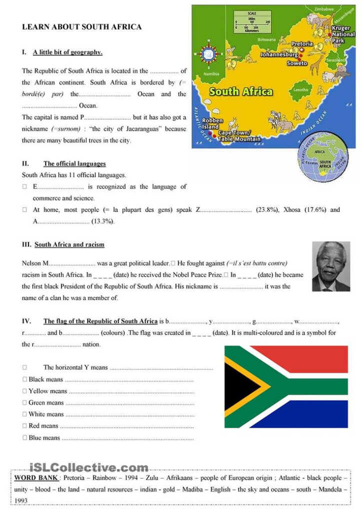 General Facts About South Africa South Africa Facts South Africa 