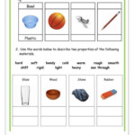 Grade 1 Science Worksheet materials Science Worksheets 1st Grade