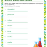 Grade 6 Science Worksheets Year 6 Science Assessment Worksheet With