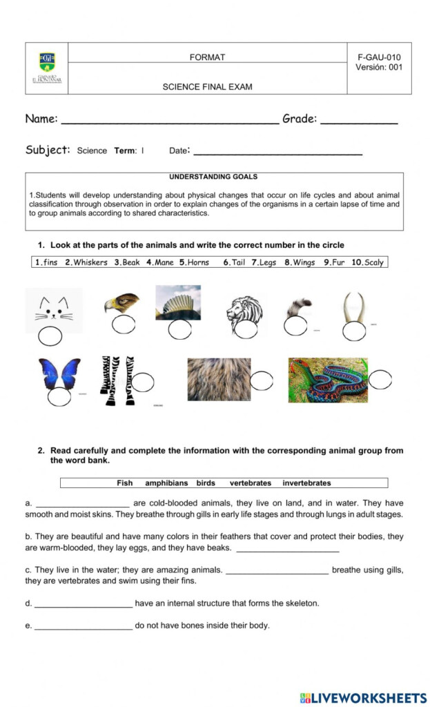 Harcourt Science Grade 5 Worksheets