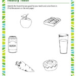 Healthy Teeth View Science Worksheets For 2nd Grade SoD
