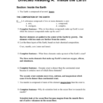 Holt Earth Science Directed Reading Answer Key The Earth Images