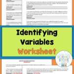 Identifying Variables Worksheet Scientific Method Worksheet