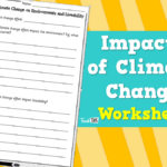 Impacts Of Climate Change Worksheet Teacher Resources And