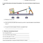 Levers And Fulcrums Worksheet Free Download Qstion co