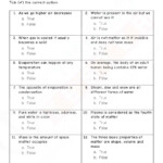 National Science Olympiad NSO Class 3 PDF Worksheet On Chapter Matter