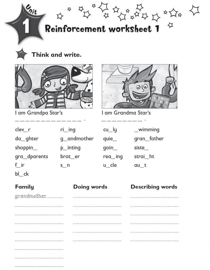 Reinforcement Worksheet Unit 1 KB3 Worksheet