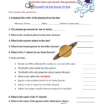 Solar System Worksheet Pdf Word Worksheet