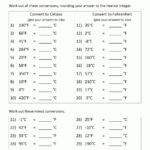 Unit Conversion Worksheet Answers