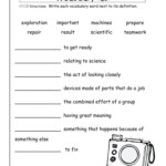 003 5Th Grade Sciencery Words And Definitions Printable Db excel