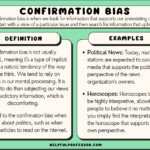 17 Confirmation Bias Examples 2023