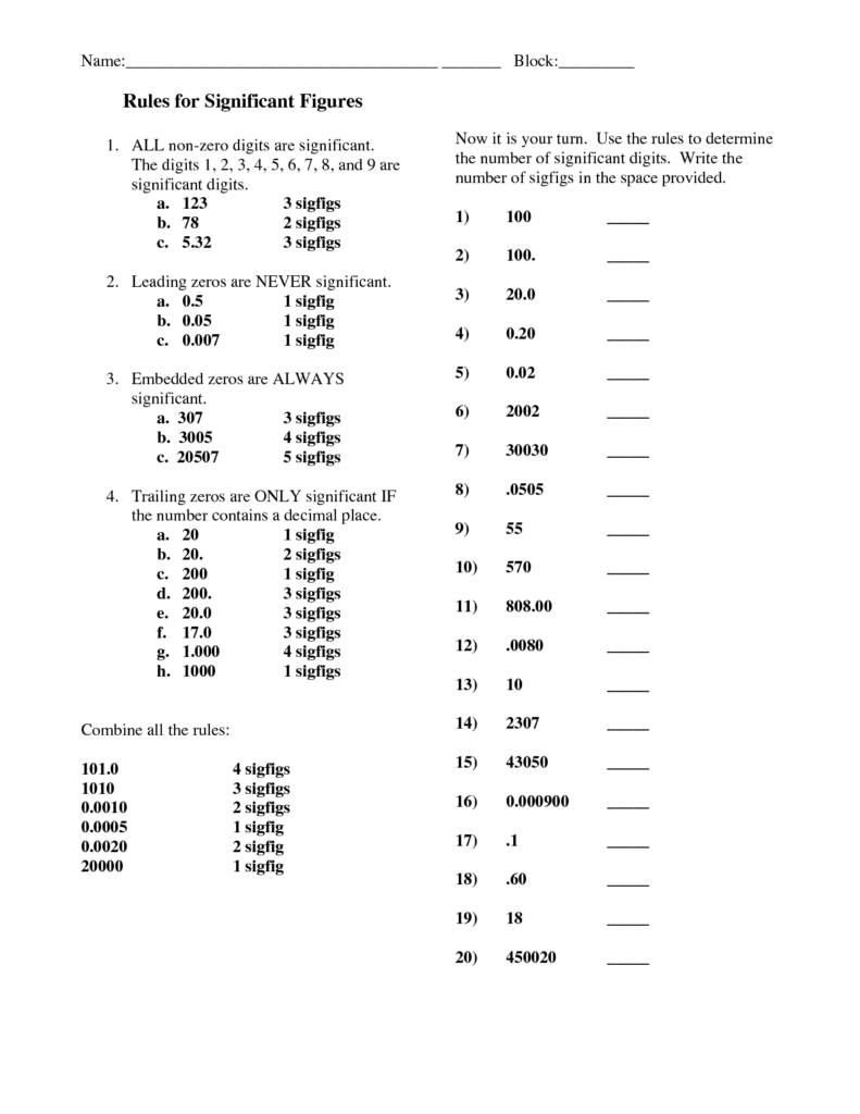 18 High School Physical Science Worksheets Worksheeto