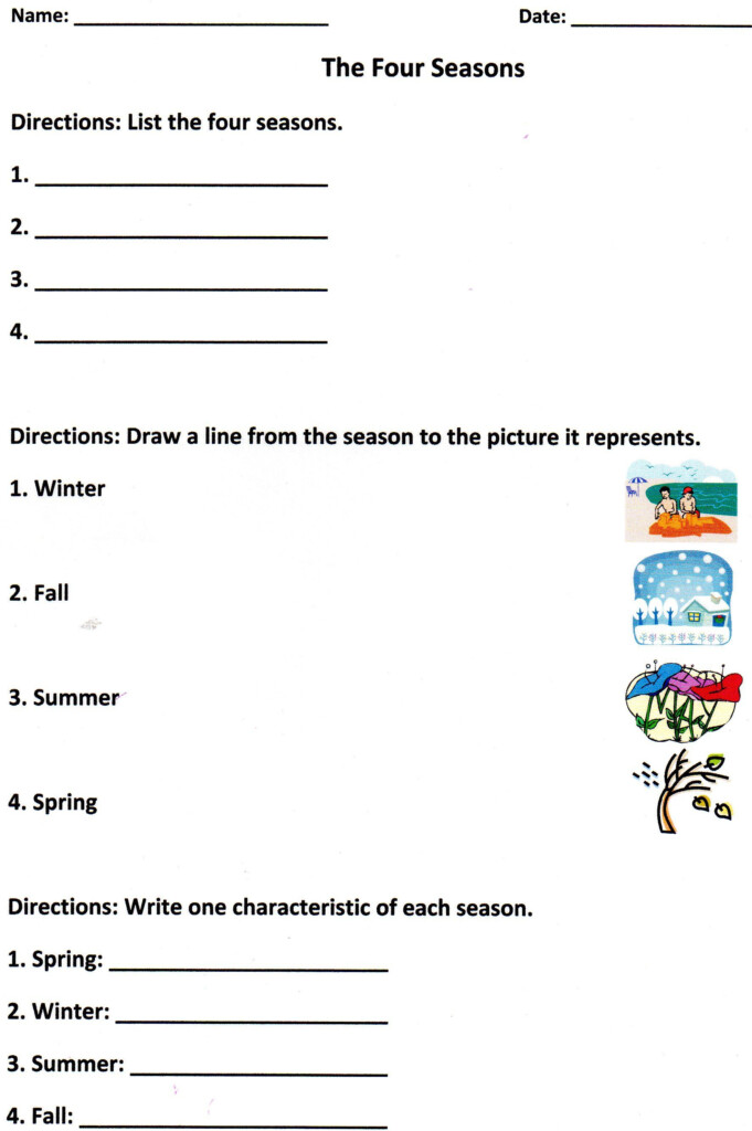 1st Grade Science Worksheets Free Weather