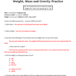 233 Physical Science Names And Formulas Worksheet 1 Answer Key