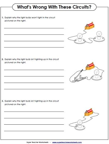 4th Grade Electricity Worksheet