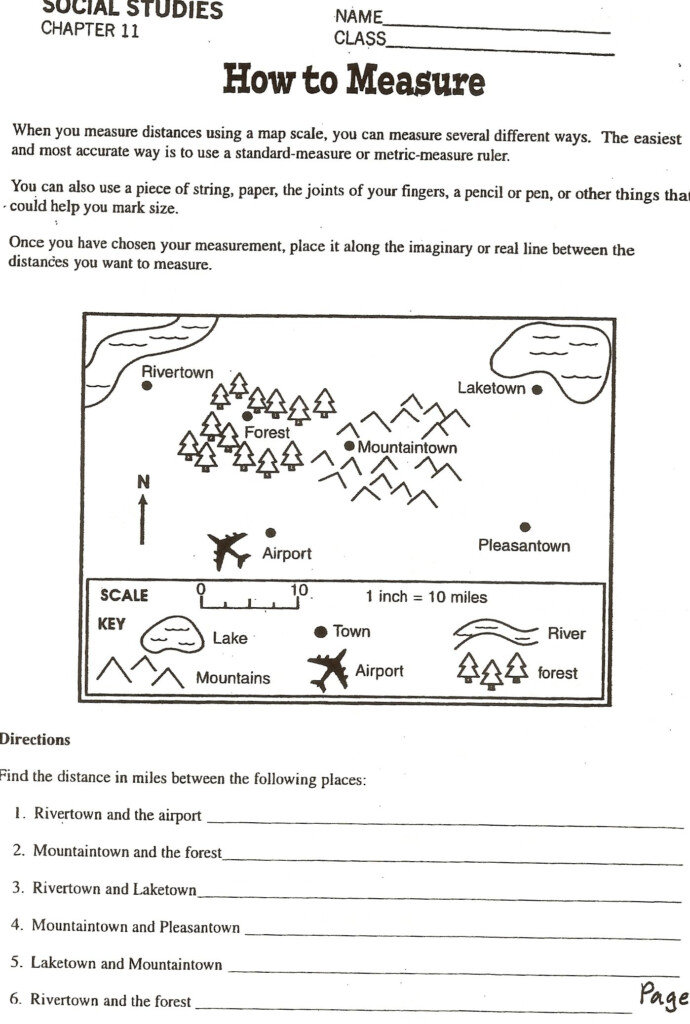 6th Grade Social Science Worksheets Free Printable For Substitute 