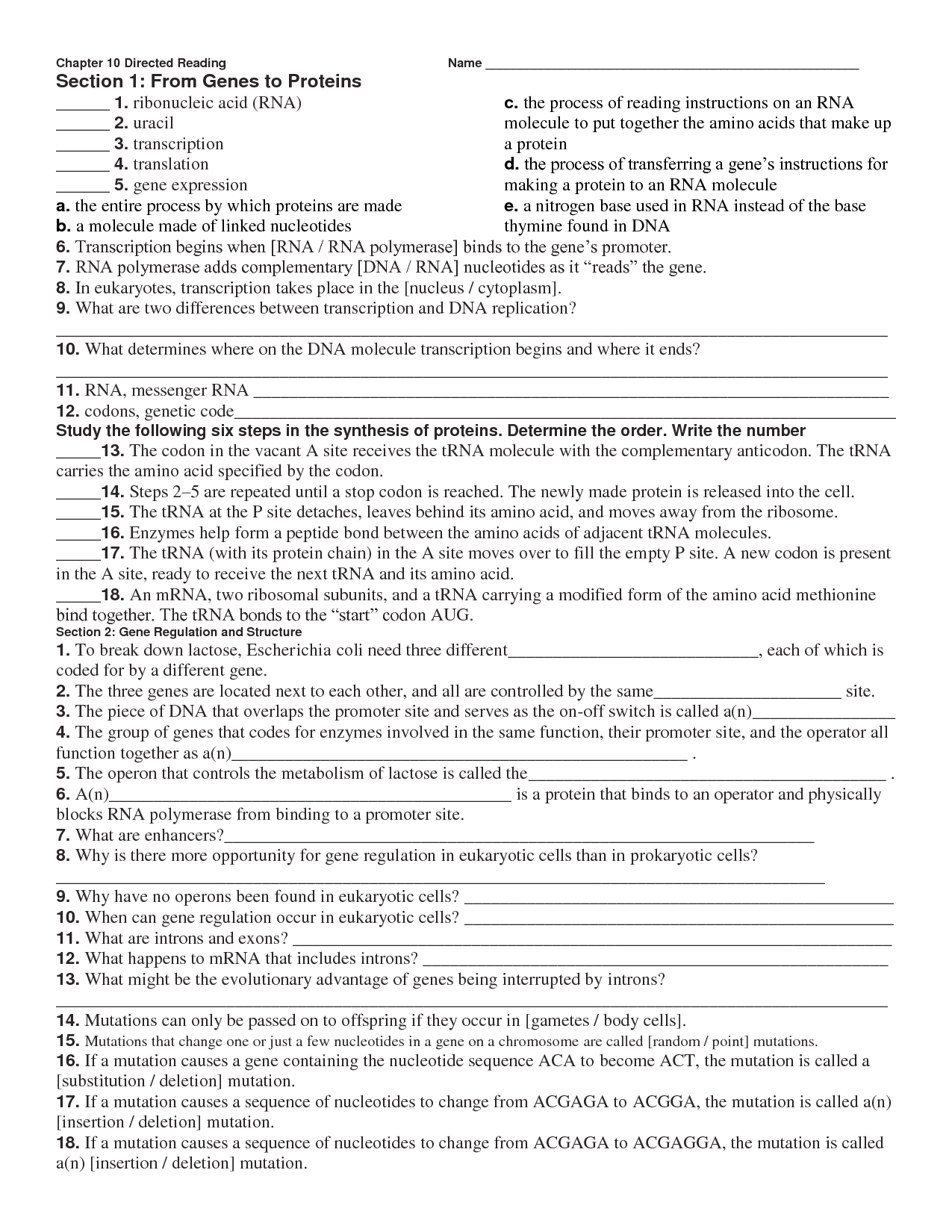 7 Holt Science And Technology Worksheet Answers Worksheeto