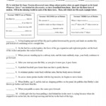 8Th Grade Science Worksheet