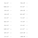 8Th Grade Scientific Notation Worksheet