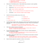 Acceleration Worksheet With Answers