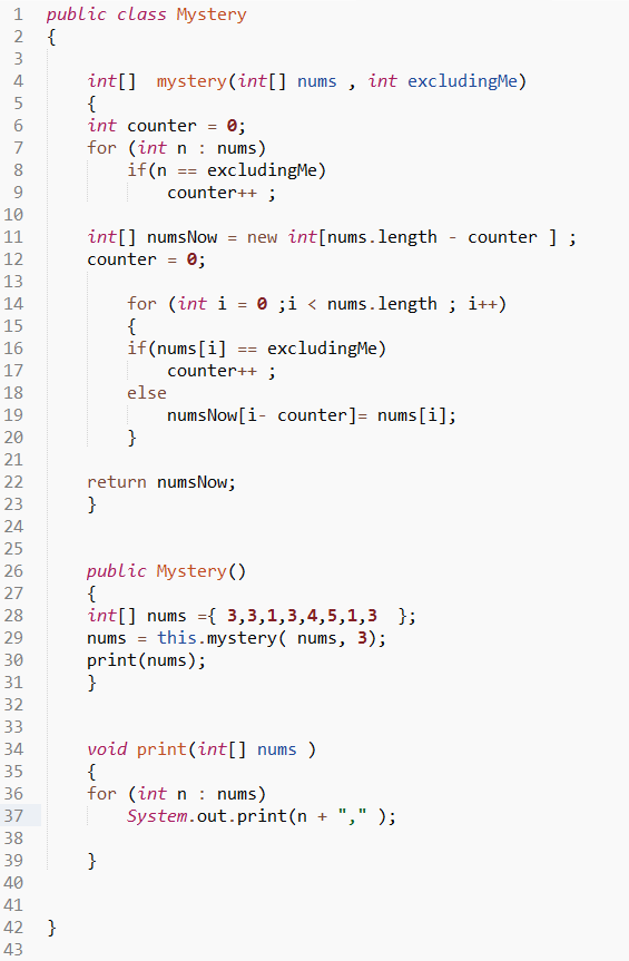 AP Computer Science Array Practice Problem Penjee Learn To Code