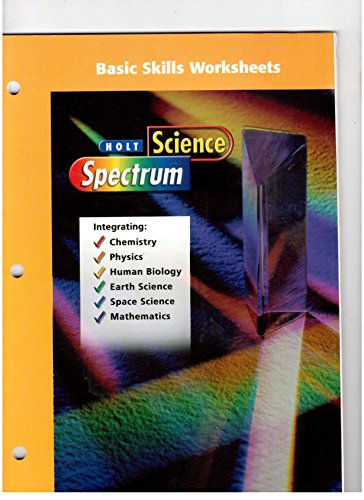 Basic Skills Worksheets For Holt Science Spectrum A Physical Approach 