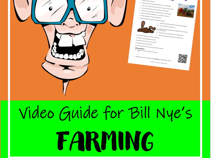 Bill Nye The Science Guy FARMING Movie Guide Teaching Resources