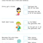 Cause And Effect Worksheet Free PDF Printout For Kids Answers And