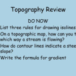 Drawing Isolines Worksheet Answer Key 1 Regents Earth Science