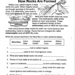 Earth Science 6th Grade Worksheets