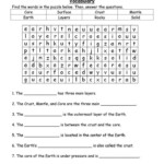 Earth Science Lab Practical Worksheet