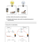 Electric Circuits Worksheet With Answers