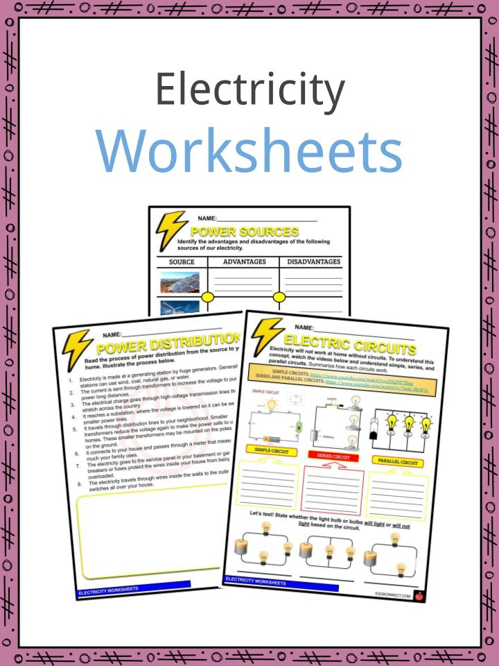 Electricity Worksheet With Answers