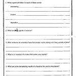 Environmental Science Worksheets