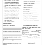Finding Nemo Science Worksheets Answers