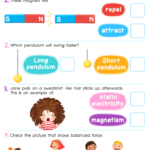 Forces And Interactions Worksheet For 3rd Grade Free Printable PDF For