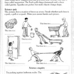 Forces Worksheet Grade 5