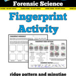 Forensic Science Fingerprinting Worksheet Answers