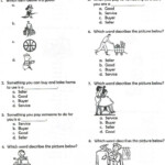 Free Printable 2nd Grade Science Worksheet