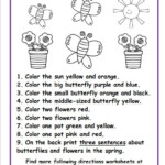 Free Printable Following Directions Worksheets