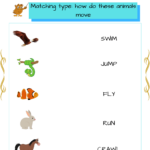 Grade 1 Science Activity Sheets Animals And Their Movements Part 3