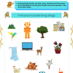 Grade 1 Science Activity Sheets Living And Non Living Things 2