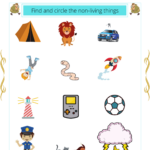 Grade 1 Science Worksheet Living Things And Non Living Things