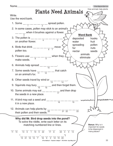Grade 2 Science Worksheets