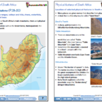 Grade 5 Online Geography Worksheet Capital Cities Of South Africa For